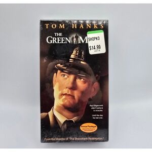 Vintage SEALED Tom Hanks The Green Mile‎ VHS Movie Film Warner Bros 2 Tape Set
